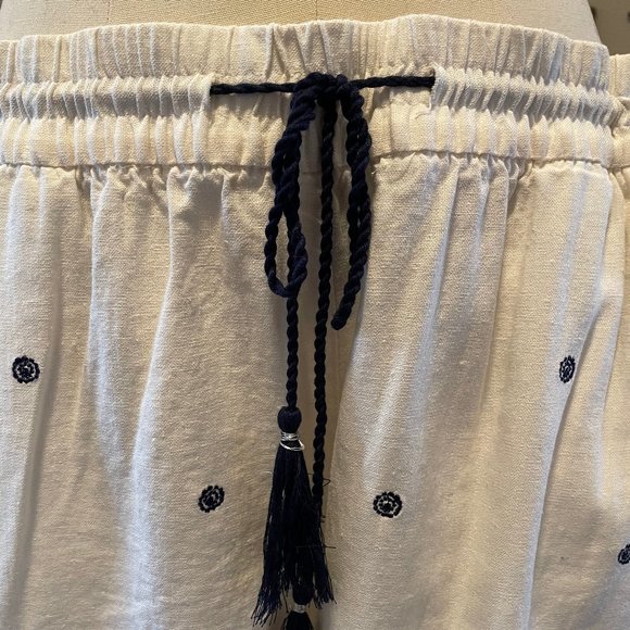 Old Navy Mid-Rise Linen-Blend Shorts for Women - Picture 2 of 10